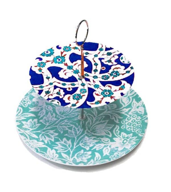 Cakestand New Blue Tile