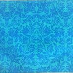 Canvas Placemats Turquoise Bukhara