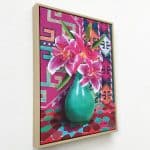 Canvas Print Rectangle 30 x 40 cm with timber frame by Anna Chandler Design