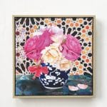 Canvas Print Square 30 cm with timber frame by Anna Chandler Design