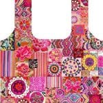 Silk Road Pink Fold Up shopping bag