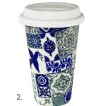 Keep cup Blue and Turquoise by Anna Chandler Design