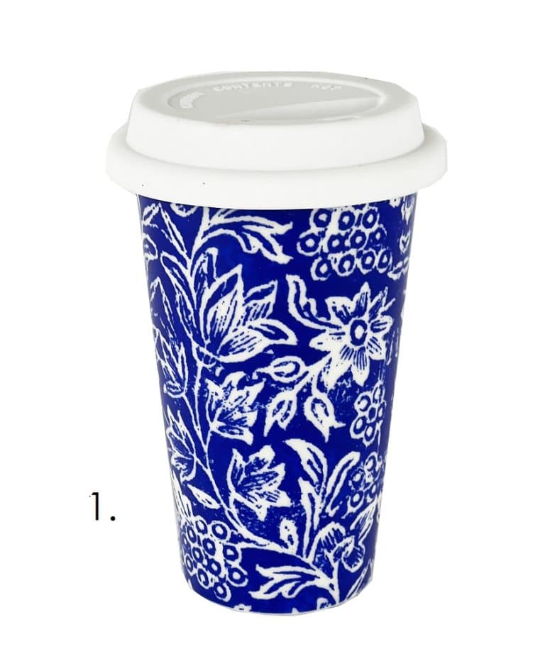 Keep cup Blue by Anna Chandler Design