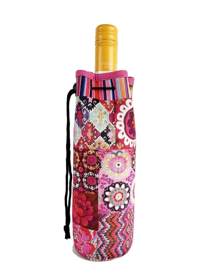 Neoprene Bottle Holder Silk Road Pink