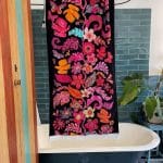 Cotton Beach Towel Florabel Black