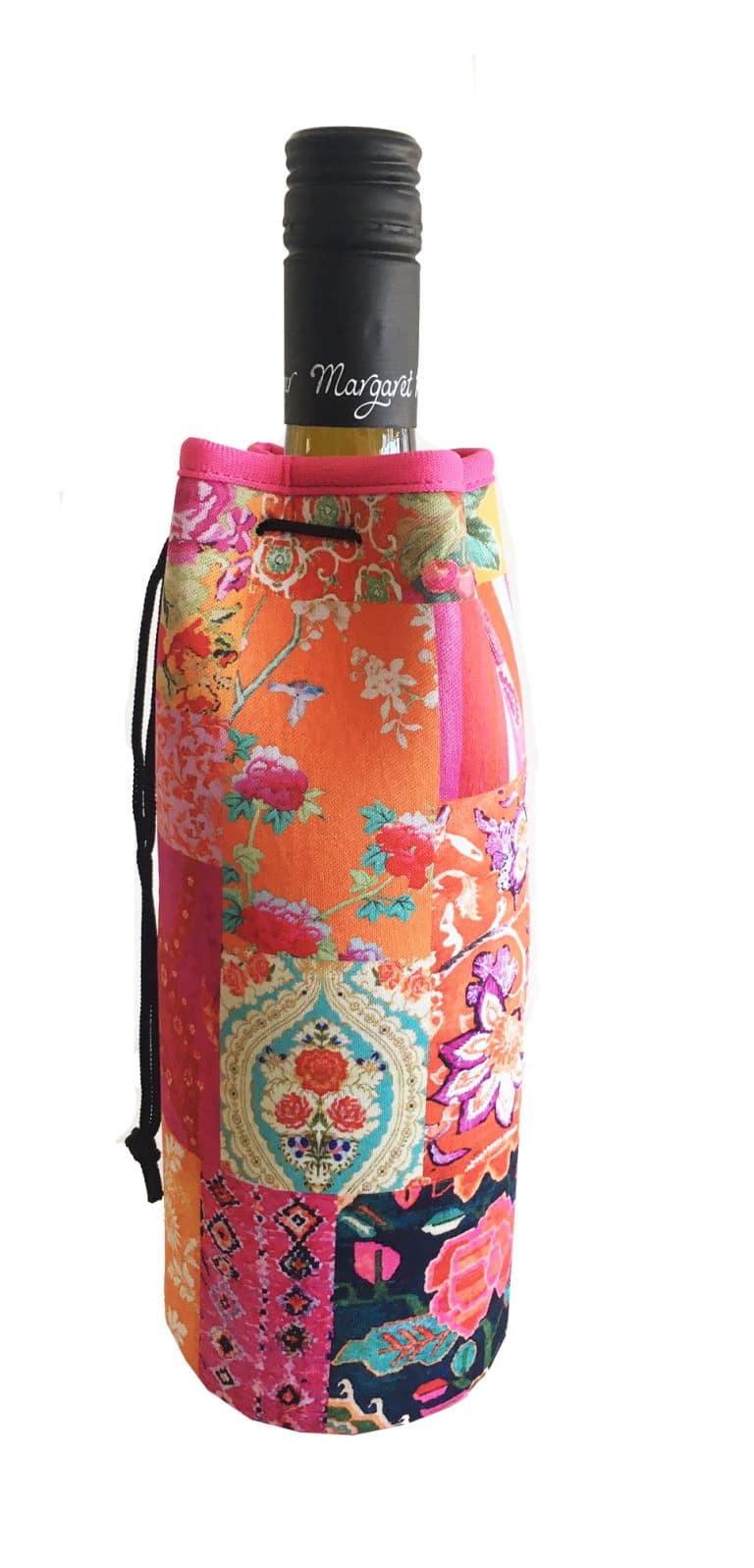 Neoprene Bottle Bag Tangarine bright and colourful best gift shops perth