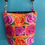 Leather handle bag MExicana