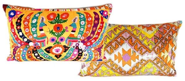 Small Rectangle velvet Cushion Samarkand