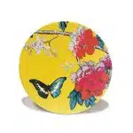 Ceramic Trivet Saffron Yellow Bird