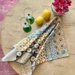 Cotton tea towels Tangiers by Anna Chandler Design
