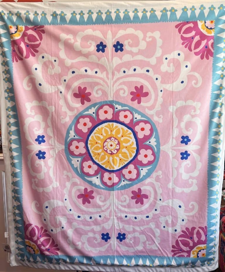 Baby blanket velvet in Pink colour