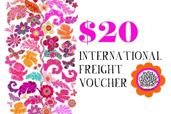 International freight $20