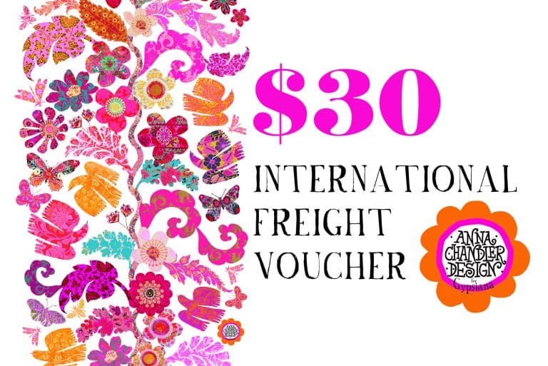 International freight $30