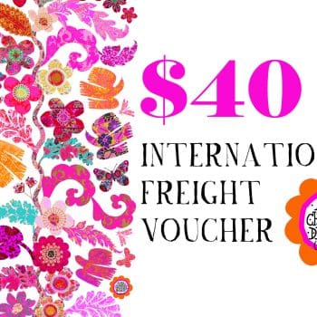 International freight $40