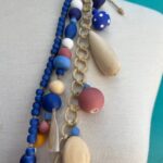 Ibiza Necklace in Blue Nomad By Anna Chandler Design