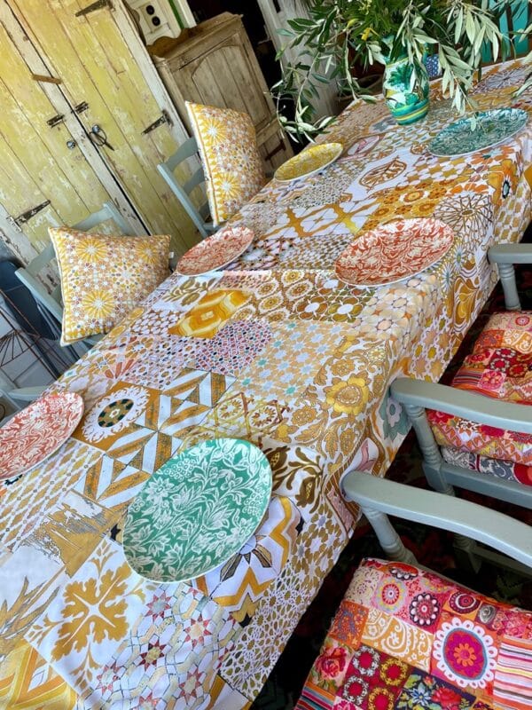 Tablecloth Kasbah Ochre